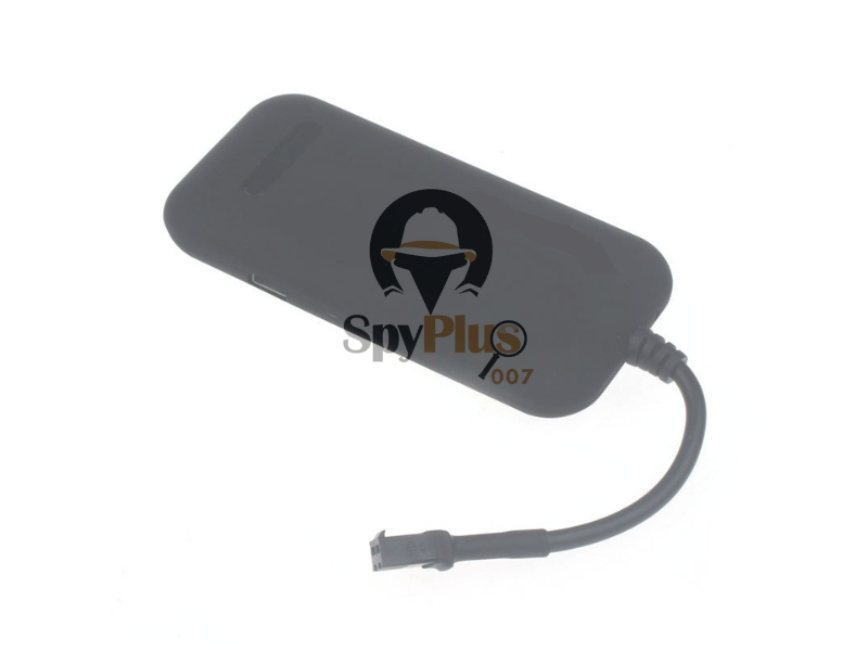 A Wired GPS Tracker on a white background.