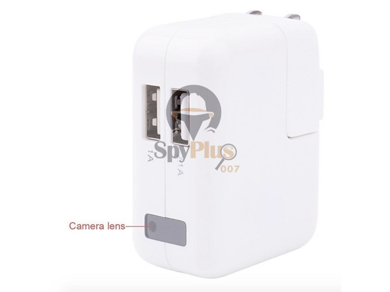 Image of the Spy HD Camera - USB Fast Charging on a white background. The device has a hidden camera built-in and can record full HD 1080p video for discreet surveillance.